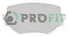 Колодки тормозные дисковые PROFIT (5000-1565) изображение 1