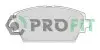 Фото Колодки тормозные дисковые PROFIT (5000-1580) изображение 1
