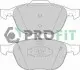 Фото Комплект гальмівних колодок (передніх) Ford Focus II-III/Kuga/Connect/Mazda 3/5/Volvo C30/C70/S40 03 PROFIT (5000-1594) зображення 1