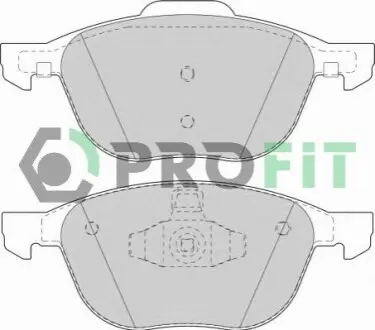 Комплект гальмівних колодок (передніх) Ford Focus II-III/Kuga/Connect/Mazda 3/5/Volvo C30/C70/S40 03 PROFIT 5000-1594 Купити в Україні
