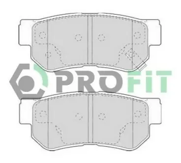 Колодки гальмівні (задні) Hyundai Tucson 2.0 CRDi 04-10 PROFIT 5000-1606 Купити в Україні