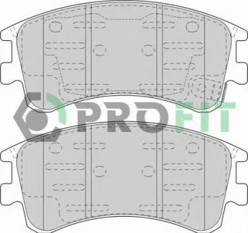 Колодки гальмівні (передні) Mazda 6 02-07 PROFIT 5000-1619 Купити в Україні