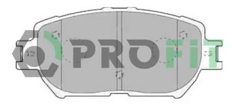 Колодки гальмівні (передні) Lexus GS 05-11/IS III 13 PROFIT 50001620 Купити в Україні