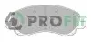 Фото Колодки тормозные дисковые PROFIT (5000-1621) изображение 1