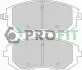 Фото Колодки гальмівні (передні) Subaru BRZ/Forester/Impreza/Legacy/Outback/XV/Toyota GT 86 1.5-2.5 08 PROFIT (5000-1639) зображення 1