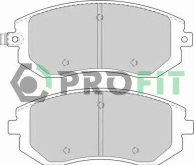 Колодки гальмівні (передні) Subaru BRZ/Forester/Impreza/Legacy/Outback/XV/Toyota GT 86 1.5-2.5 08 PROFIT 5000-1639 Купити в Україні