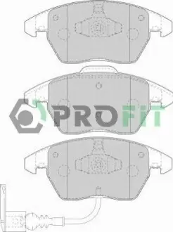 Колодки гальмівні (передні) VW Caddy 03-15 (з датчиком) замінено на 0986424797 PROFIT 5000-1641 Купити в Україні