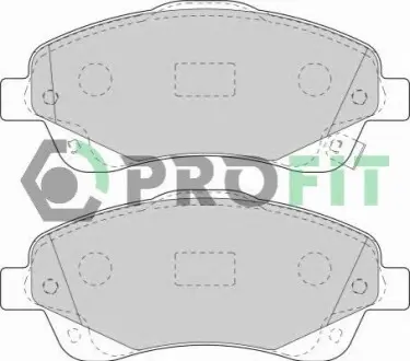 Колодки тормозные дисковые PROFIT 5000-1648 Купить в Украине