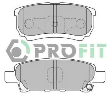 Колодки гальмівні (задні) Mitsubishi Outlander/Lancer 1.3-2.4 01- (Akebono) PROFIT 5000-1839 Купити в Україні