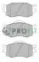 Фото Колодки гальмівні (передні) Kia Rio II 05-/Hyundai i20 08-15/Accent 05-10 PROFIT (5000-1905) зображення 1