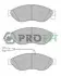 Фото Колодки гальмівні (передні) Citroen Jumper/Fiat Ducato/Peugeot Boxer 06- (Brembo) (з датчиком) PROFIT (5000-1923) зображення 1