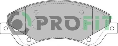 Колодки гальмівні дискові PROFIT 5000-1929