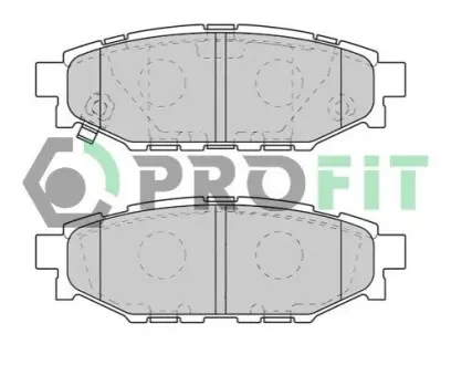 Колодки гальмівні (задні) Subaru Forester/Impreza 08-/Legacy 03-14/Outback 03-/Toyota GT 12 PROFIT 5000-1947 Купити в Україні