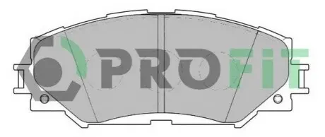 Колодки гальмівні (передні) Toyota Corolla 01-18/Auris 07-12/Rav4 III 05-/Yaris/Prius+ 12 PROFIT 5000-2012