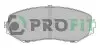 Колодки тормозные дисковые PROFIT (5000-2017) изображение 1