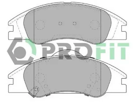 Колодки гальмівні (передні) Kia Cerato 04-09 (Mando) PROFIT 5000-2050 Купити в Україні