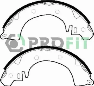 Колодки тормозные барабанные PROFIT 5001-0228