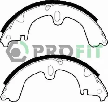 Колодки ручника Toyota Corolla/Camry/Carina 82-02 (200x36) PROFIT 5001-0241