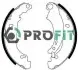 Фото Колодки гальмівні барабанні PROFIT (5001-0576) зображення 1