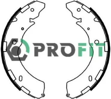 Колодки гальмівні (задні) Mitsubishi L200 04- (барабанні) PROFIT 5001-4052 Купити в Україні