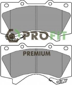 Колодки тормозные дисковые PROFIT 5005-4229 (фото 1)