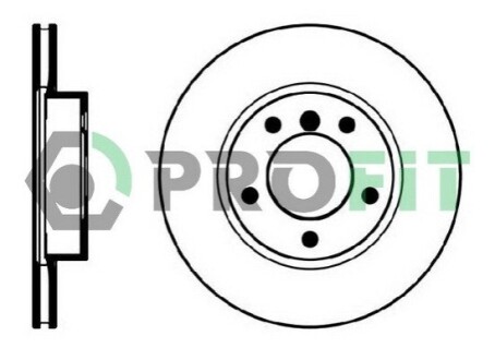 Диск тормозной PROFIT 5010-0258