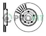 Фото Диск гальмівний (передній) Skoda Octavia/Fabia/Roomster 06- (256x22) PROFIT (5010-0927) зображення 1