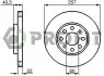 Фото Диск гальмівний (передній) Fiat Punto 08-/Opel Corsa D/E 06- (257x22) (вентильований) PROFIT (5010-1304) зображення 1