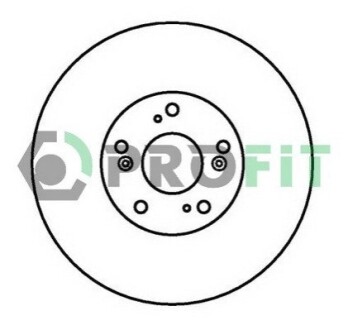 Диск тормозной PROFIT 5010-1424