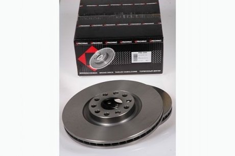 Тормозной диск перед. Audi A6 2.7T, 3.0 97-05 - (4B3615301, 8D0615301K, 8D0615301M) PROTECHNIC PRD2646 (фото 1)