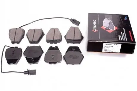 Фото Колодки гальмівні (передні) Audi A4 97-01/A6 97-05/VW Passat B5 00-05/Phaeton 02-08 (+датчики) PROTECHNIC (PRP1313-3M) зображення 1