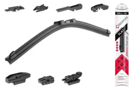 Щетка Protechnic Flat19/475mm мульти-крепление PROTECHNIC PRX475F