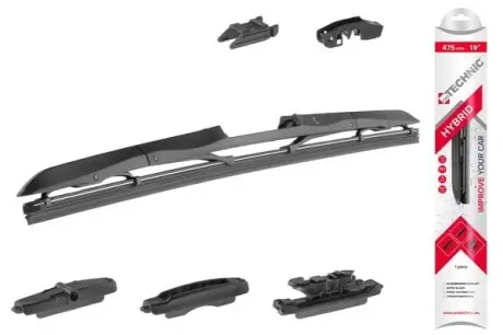 Щетка Protechnic Hybrid 19/475mm мульти-крепление PROTECHNIC PRX475H