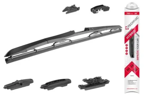 Щітка Hybrid 700mm мульти-кріплення PROTECHNIC PRX700H Купити в Україні