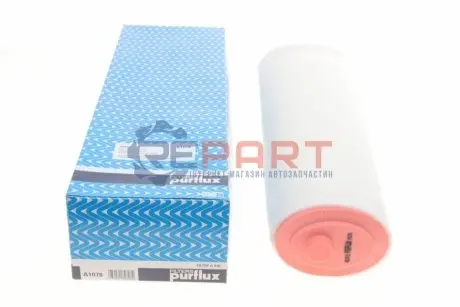 Фото Фільтр повітряний BMW 3 (E46/E90)/5 (E39/E60)/7 (E38/E65-E67)/X5 (E53/E70) 3.0d M57 D30 Purflux (A1078) зображення 1