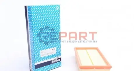 Фото 1 — Повітряний фільтр Purflux (A1110) Фото Повітряний фільтр Purflux (A1110) зображення 1