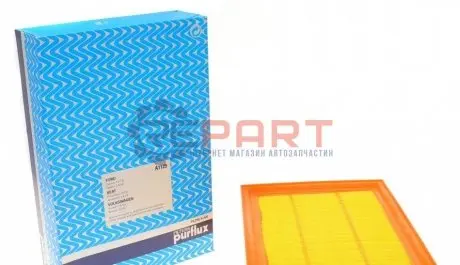 Фото Фільтр повітряний VW Sharan 95-10/Seat Alhambra 96-10/Ford Galaxy 00-06(з флісом) Purflux (A1129) зображення 1