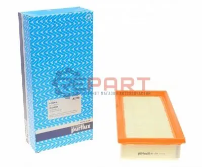 Фото Фільтр повітряний Citroen C5 2.0HDI 04- Purflux (A1179) зображення 1