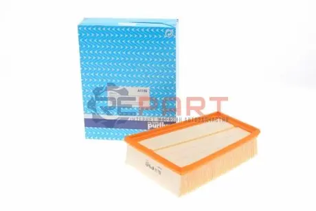 Фото Фільтр повітряний Renault Kangoo II 1.5 Blue dCi 19-/Megane/Scenic 1.9 dCi 03-08/ 2.0 dCi 09- Purflux (A1196) зображення 1