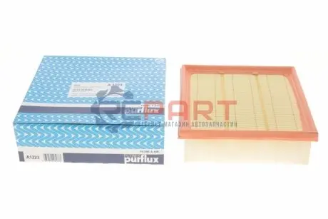Фото 1 — Фільтр повітряний Fiat Doblo 1.6-2.0JTD 10- Purflux (A1223) Фото Фільтр повітряний Fiat Doblo 1.6-2.0JTD 10- Purflux (A1223) зображення 1