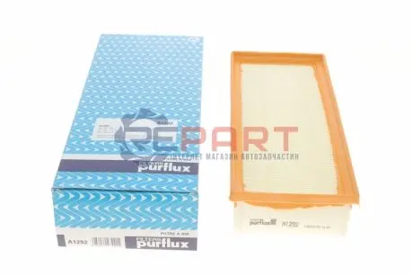 Фото Фільтр повітряний Audi A4/A5 1.8-2.0TFSI 07- (з поролоном) Purflux (A1292) зображення 1