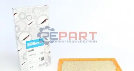 Фото Фільтр повітряний Dodge Caliber 1.8-2.4 06-/ Jeep Compass 2.4 06-/Patriot 2.2-2.4 08-17 Purflux (A1311) зображення 1