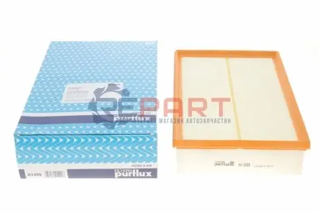 Фото Фільтр повітряний VW T5 03- (з поролоном) 312x189x68 Purflux (A1499) зображення 1