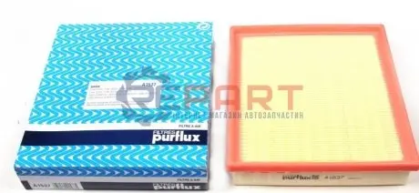 Фото Фільтр повітряний BMW 3 (F30/F80) 11- (benzin) (N13/N20/N26/B48) Purflux (A1537) зображення 1