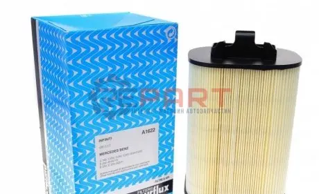 Фото Фільтр повітряний MB C-class (W204/W205/)/E-class (C207) 1.6-2.0 08- Purflux (A1622) зображення 1
