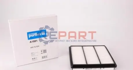 Фото Фільтр повітряний Mitsubishi Pajero/ Montero/ L400 20-3.0 90-07 Purflux (A1881) зображення 1