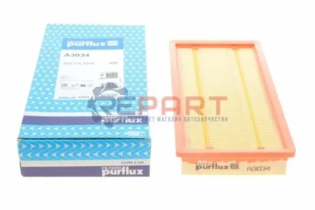 Фото Фільтр повітряний Ford Mondeo 2.5 24V/Combo 1.4 94- Purflux (A3034) зображення 1