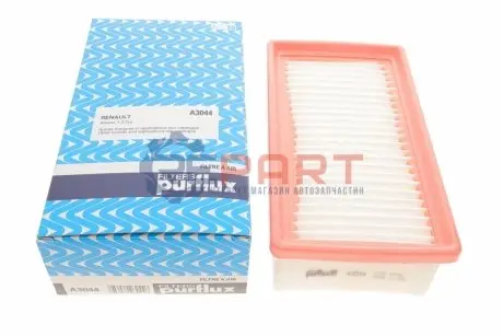 Фото Фільтр повітряний Dacia Duster/Logan/Sandero 1.0 TCe19- Purflux (A3044) зображення 1