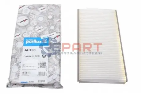 Фото Фільтр салону Opel Combo 1.3CDT/1.7DI/CDTI 01- (вугільний) Purflux (AH198) зображення 1