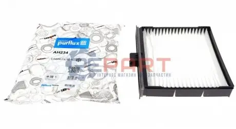 Фото 1 — Фільтр салону Renault Scenic II 03-09 (вугільний) Purflux (AH234) Фото Фільтр салону Renault Scenic II 03-09 (вугільний) Purflux (AH234) зображення 1